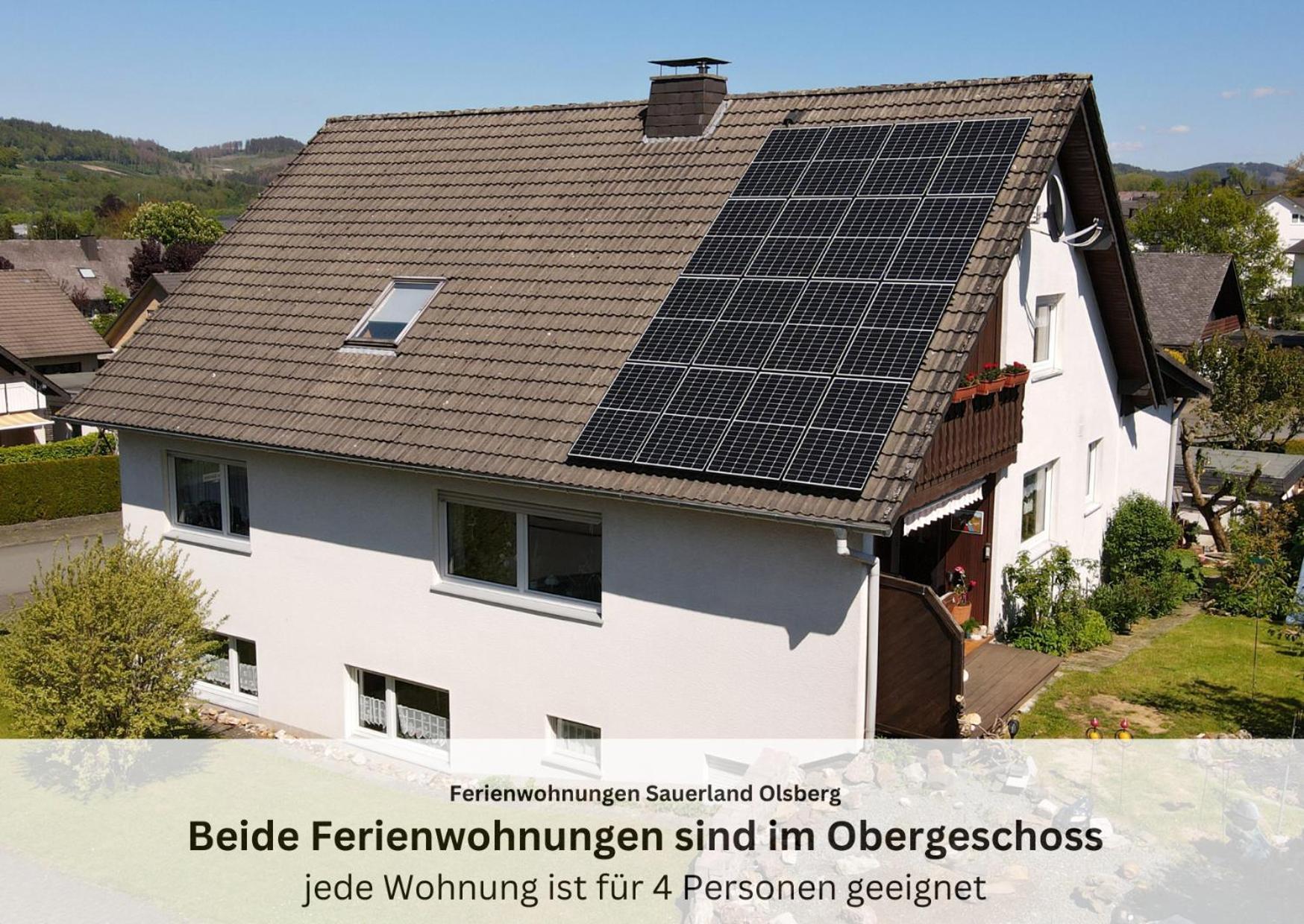 Ferienwohnungen Sauerland Und 올스버그 외부 사진