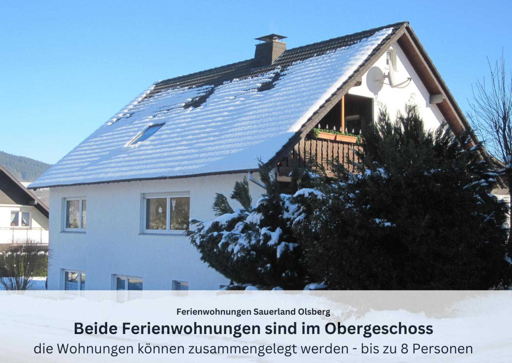 Ferienwohnungen Sauerland Und 올스버그 외부 사진